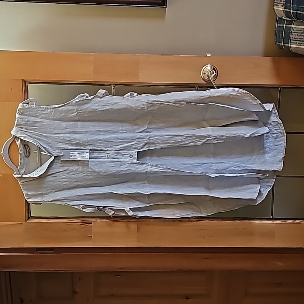 Pistache shirt/dress.